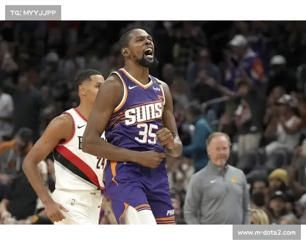 杜兰特关键上篮遭阿夫迪亚封盖，开拓者新王崛起引关注